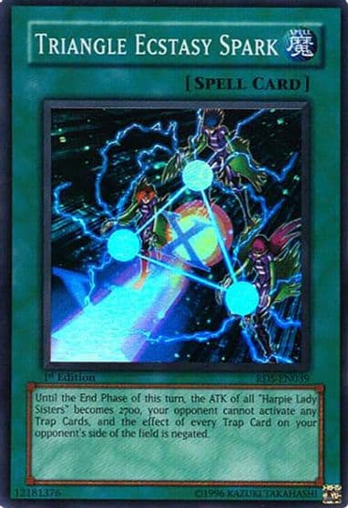 Triangle Ecstasy Spark Rise of Destiny Yu-Gi-Oh! card