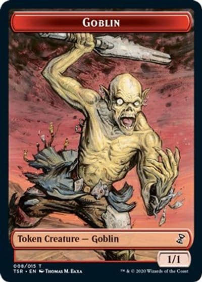 Goblin Token Time Spiral: Remastered Magic card
