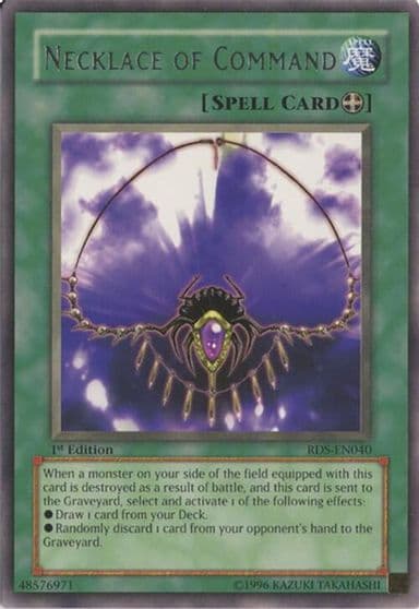 Necklace of Command Rise of Destiny Yu-Gi-Oh! card