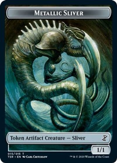 Metallic Sliver Token Time Spiral: Remastered Magic card