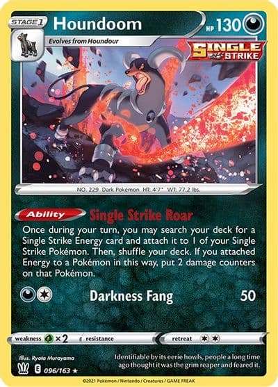 Houndoom Deck Exclusives Pokemon card