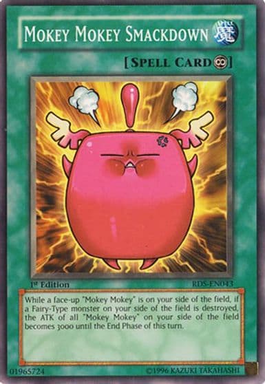 Mokey Mokey Smackdown Rise of Destiny Yu-Gi-Oh! card