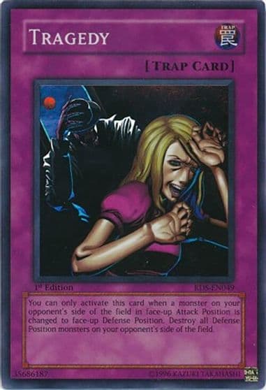 Tragedy Rise of Destiny Yu-Gi-Oh! card
