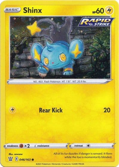 Shinx (Cosmos Holo) Miscellaneous Cards & Products Pokemon card