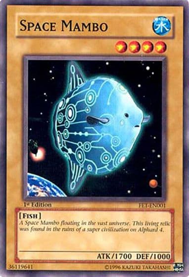 Space Mambo Flaming Eternity Yu-Gi-Oh! card