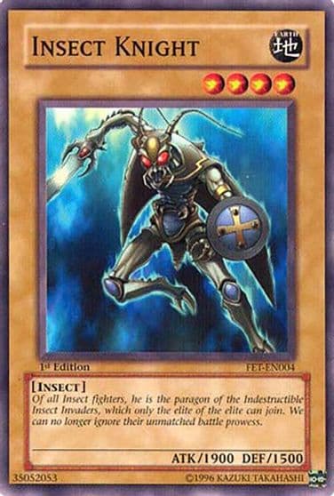 Insect Knight Flaming Eternity Yu-Gi-Oh! card
