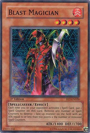 Blast Magician Flaming Eternity Yu-Gi-Oh! card