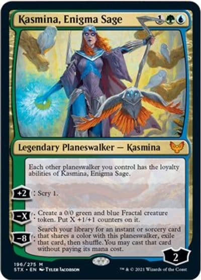 Kasmina Enigma Sage Strixhaven: School of Mages Magic card