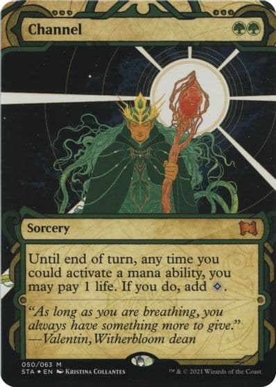 Channel Foil Etched Strixhaven: Mystical Archive Magic card
