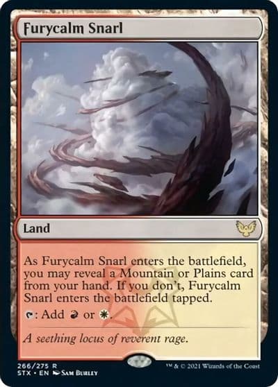 Furycalm Snarl Strixhaven: School of Mages Magic card