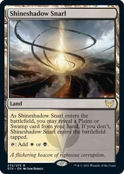 Shineshadow Snarl Strixhaven: School of Mages Magic card