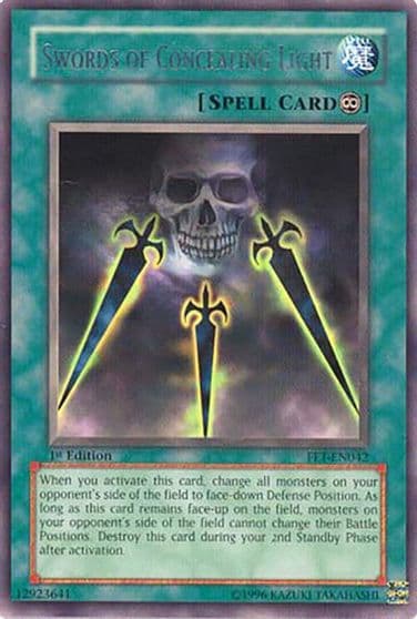 Swords of Concealing Light Flaming Eternity Yu-Gi-Oh! card