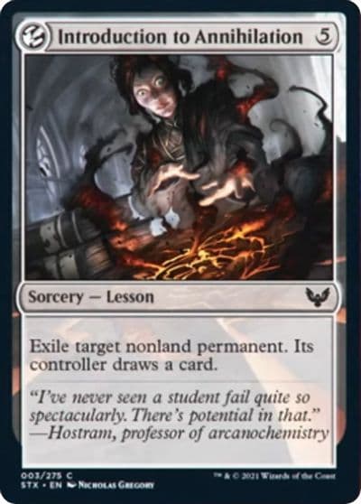 Introduction to Annihilation Strixhaven: School of Mages Magic card
