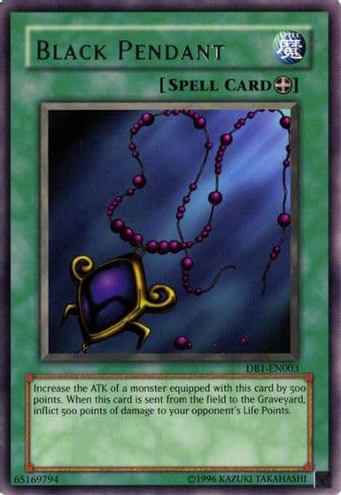 Black Pendant Dark Beginning 1 Yu-Gi-Oh! card