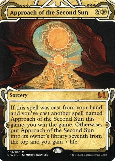 Approach of the Second Sun Foil Etched Strixhaven: Mystical Archive Magic card