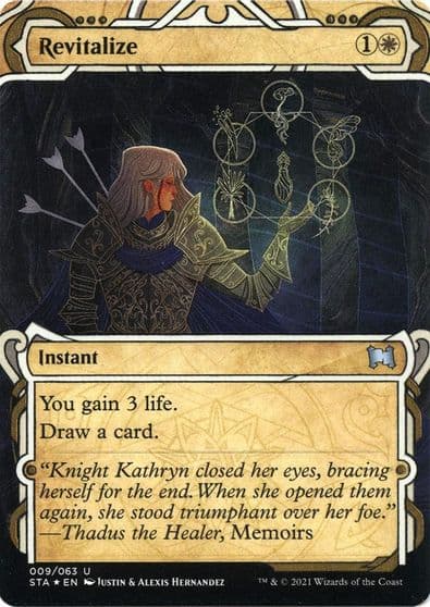 Revitalize Foil Etched Strixhaven: Mystical Archive Magic card