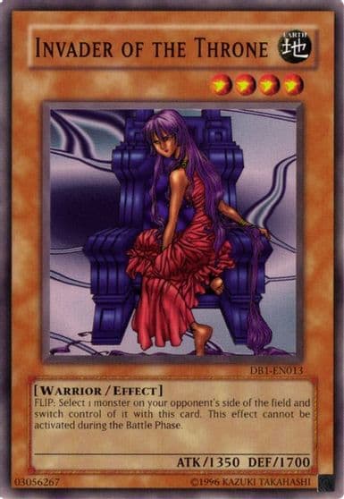 Invader of the Throne Dark Beginning 1 Yu-Gi-Oh! card