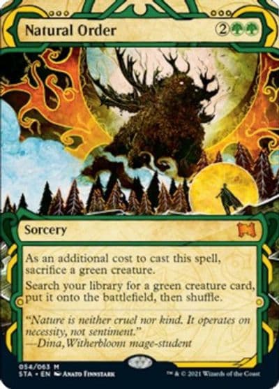 Natural Order Strixhaven: Mystical Archive Magic card