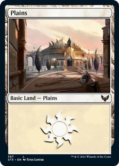 Plains 367 Strixhaven: School of Mages Magic card