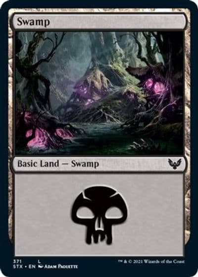 Swamp 371 Strixhaven: School of Mages Magic card