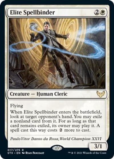Elite Spellbinder Strixhaven: School of Mages Magic card