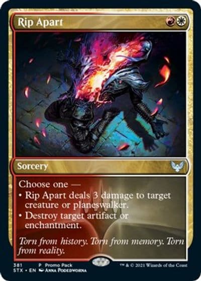 Rip Apart Promo Pack: Strixhaven Magic card