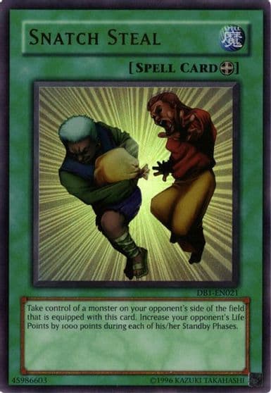 Snatch Steal Dark Beginning 1 Yu-Gi-Oh! card