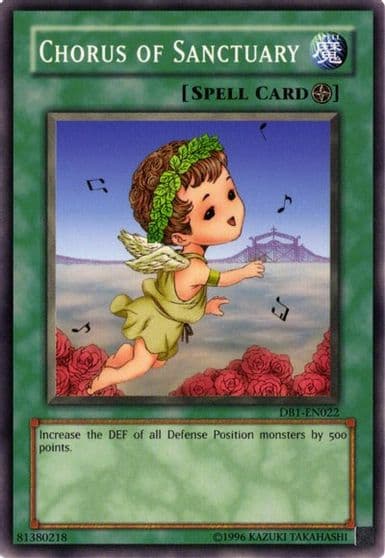 Chorus of Sanctuary Dark Beginning 1 Yu-Gi-Oh! card