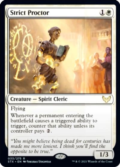 Strict Proctor Strixhaven: School of Mages Magic card