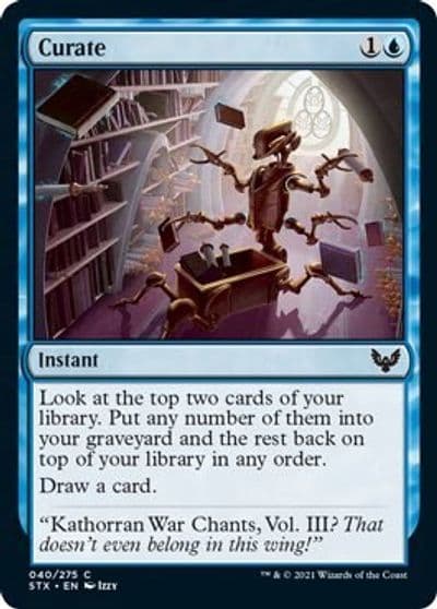 Curate Strixhaven: School of Mages Magic card