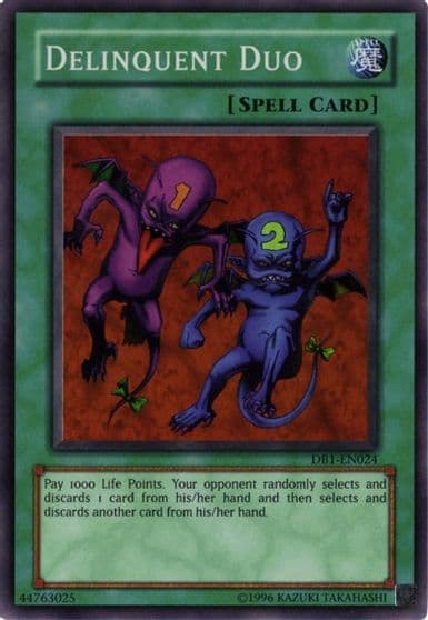 Delinquent Duo Dark Beginning 1 Yu-Gi-Oh! card