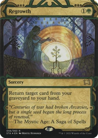Regrowth Foil Etched Strixhaven: Mystical Archive Magic card