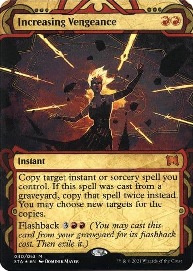 Increasing Vengeance Foil Etched Strixhaven: Mystical Archive Magic card