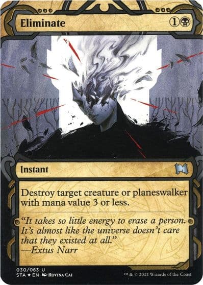 Eliminate Foil Etched Strixhaven: Mystical Archive Magic card