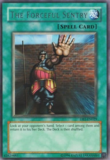 The Forceful Sentry Dark Beginning 1 Yu-Gi-Oh! card