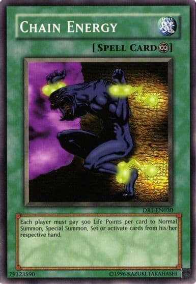 Chain Energy Dark Beginning 1 Yu-Gi-Oh! card
