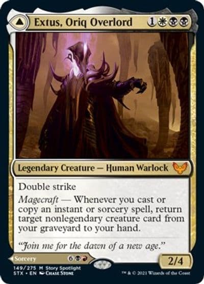 Extus Oriq Overlord Strixhaven: School of Mages Magic card