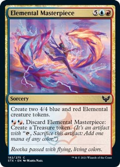 Elemental Masterpiece Strixhaven: School of Mages Magic card