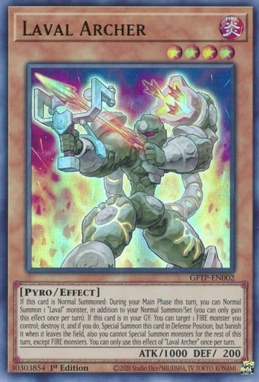 Laval Archer Ghosts From the Past Yu-Gi-Oh! card