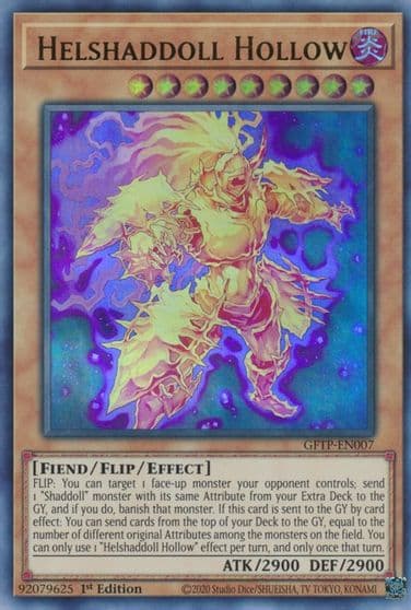 Helshaddoll Hollow Ghosts From the Past Yu-Gi-Oh! card