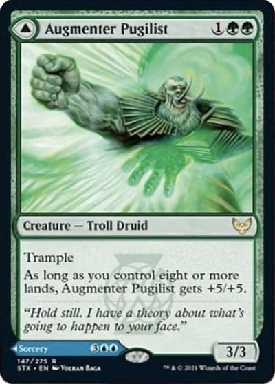 Augmenter Pugilist Strixhaven: School of Mages Magic card