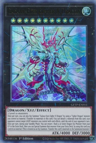 Galaxy Eyes Cipher X Dragon Ghosts From the Past Yu-Gi-Oh! card