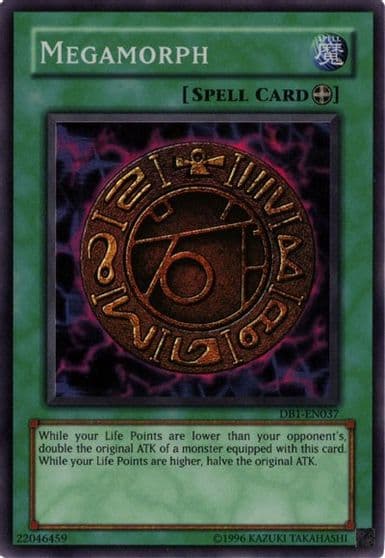 Megamorph Dark Beginning 1 Yu-Gi-Oh! card