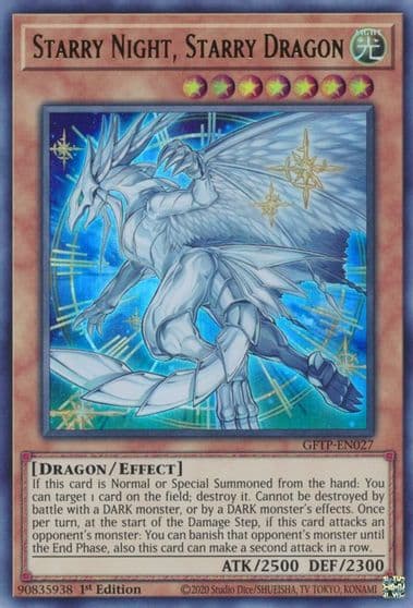 Starry Night Starry Dragon Ghosts From the Past Yu-Gi-Oh! card
