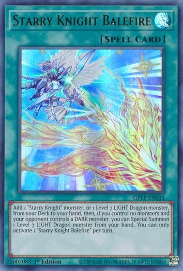Starry Knight Balefire Ghosts From the Past Yu-Gi-Oh! card