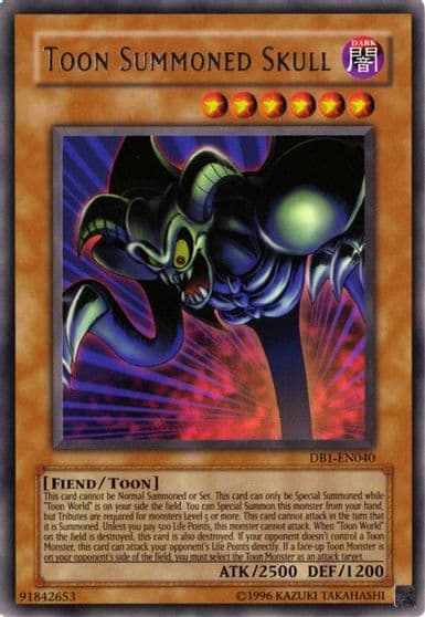 Toon Summoned Skull Dark Beginning 1 Yu-Gi-Oh! card