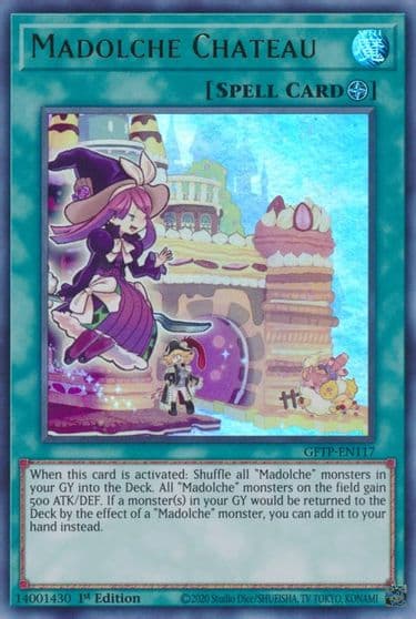 Madolche Chateau Ghosts From the Past Yu-Gi-Oh! card