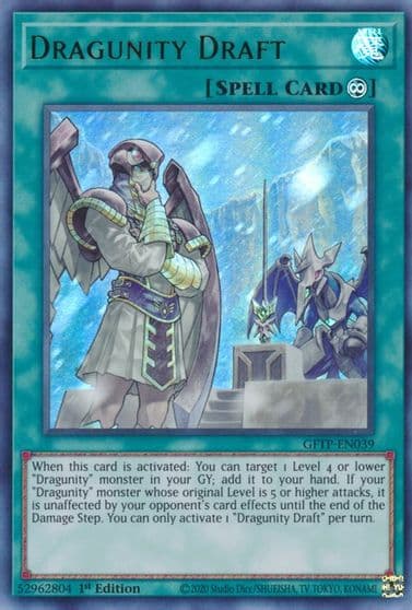 Dragunity Draft Ghosts From the Past Yu-Gi-Oh! card