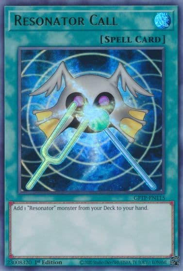 Resonator Call Ghosts From the Past Yu-Gi-Oh! card