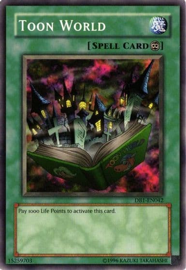 Toon World Dark Beginning 1 Yu-Gi-Oh! card